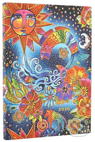 Paperblanks - týždenný diár Celestial Magic 2026 (Paperblanks). Paperblanks, 2025