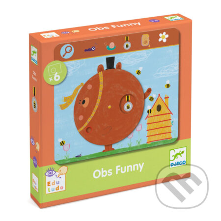 Společenská hra: Obs Funny: Prvá hľadacia hra (Djeco)