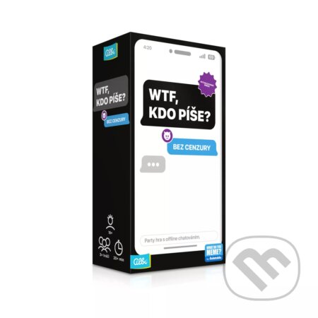 WTF, kdo píše? - hra z kategorie Party hry