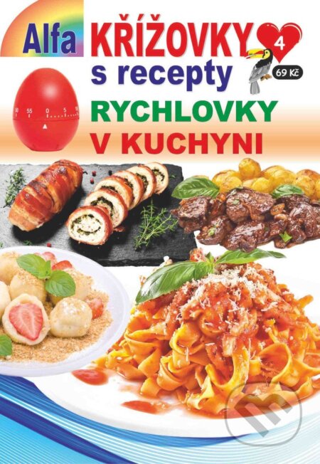 Křížovky s recepty 4/2025 - Rychlovky v kuchyni