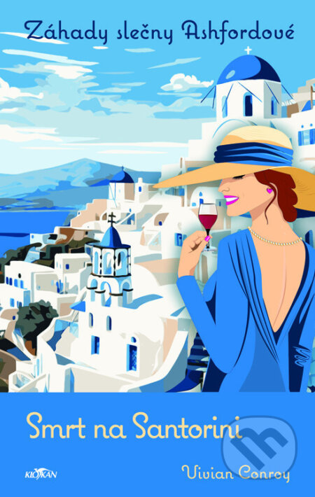 E-kniha: Záhady slečny Ashfordové - Smrt na Santorini (Vivian Conroy)