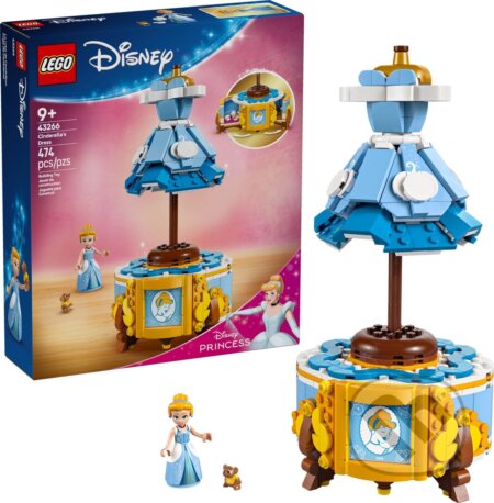 Spoločenská hra: LEGO® Disney 43266 Popoluškine šaty (LEGO). LEGO, 2025