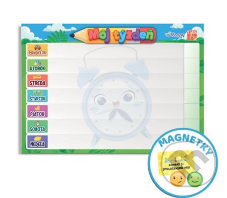 Môj týždeň - Magnetický organizér
