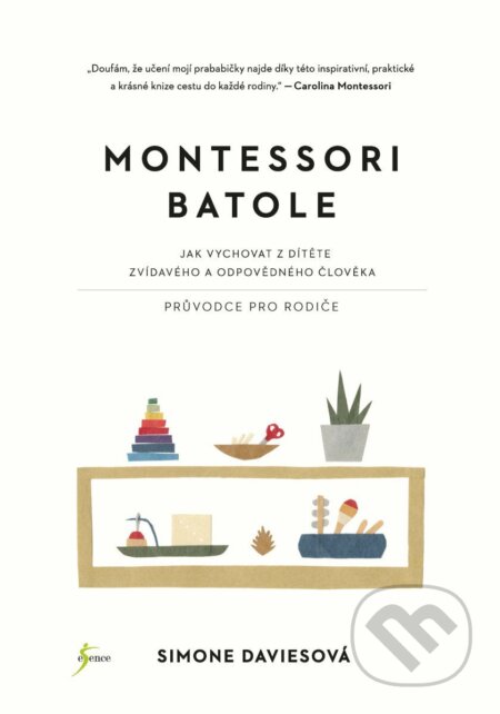 Kniha: Montessori batole (Simone Davies). Esence, 2025