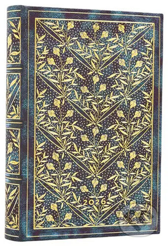 Paperblanks - denný diár Wildflower Song 2026 (mini, elastické zatváranie)