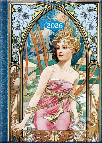 Praktik denní diář Mucha 2026