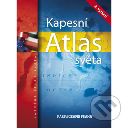 Kapesní atlas světa, Kartografie Praha, 2016