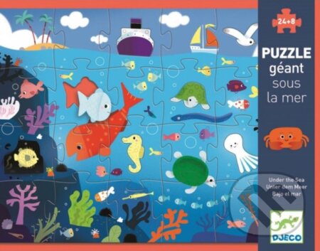 Puzzle: Velké puzzle Moře (Djeco). Djeco