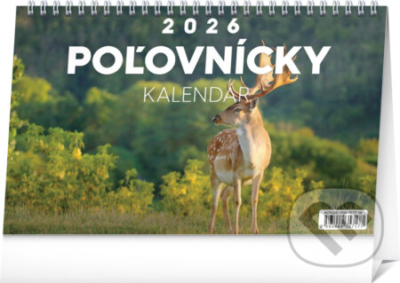 NOTIQUE Stolový Poľovnícky kalendár 2026 (Notique). Notique, 2025