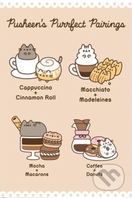 Plagát Pusheen: Purrfect pairings