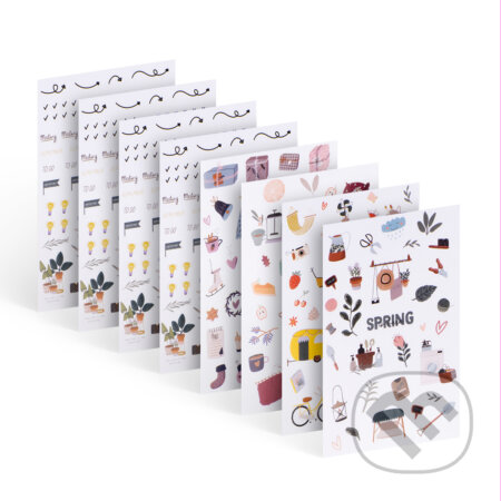 Samolepky Notique – 8 archů