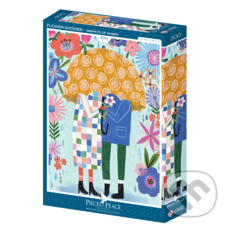 Puzzle: Kvetinová sprcha (Pieces &amp; Peace)