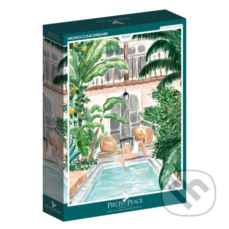 Marocký sen - Sabina Fenn - puzzle z kategorie 500 - 1000 dílků