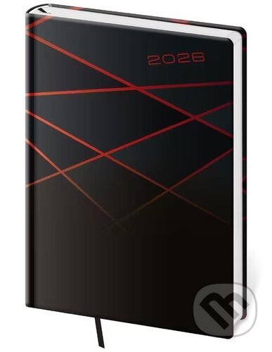 Týdenní diář 2026 A5 Vario Black design