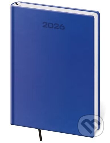 Týdenní diář 2026 A5 Soft modrý