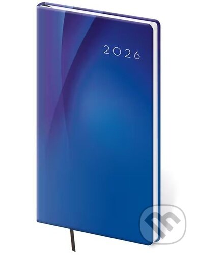 Kapesní diář 2026 Vario Blue design