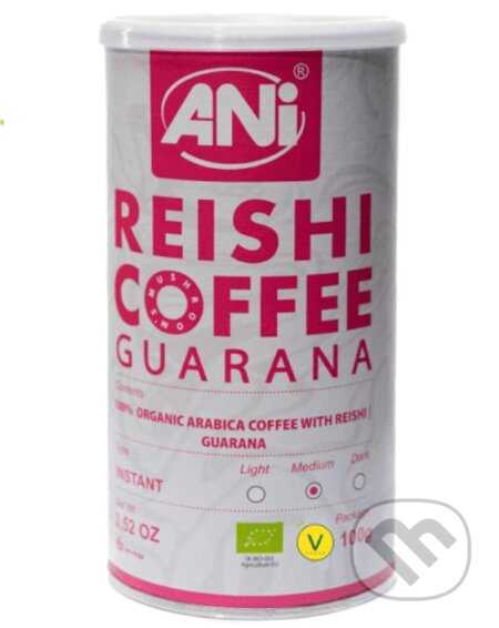 Guarana Reishi BIO instantná káva plechovka