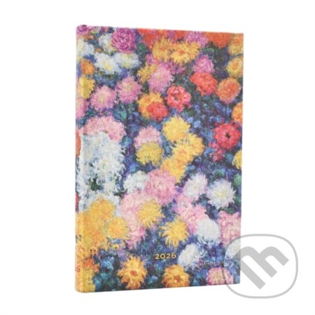 D2026 Monet´s Chrysanthemums Mini VERSO -  Paperblanks