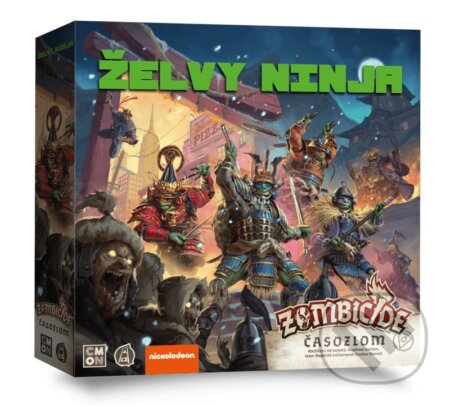 Spoločenská hra: Zombicide: Želvy Ninja - Časozlom (Raphaël Guiton a Jean-Baptiste Lullien)