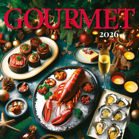 Nástenný kalendár Gourmet 2026 (slovenské menné kalendárium)