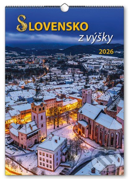 Nástenný kalendár Slovensko z výšky 2026 (Spektrum grafik)