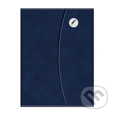 Notes Magnetic (modrý) (linajkovaný, magnetické zatváranie)