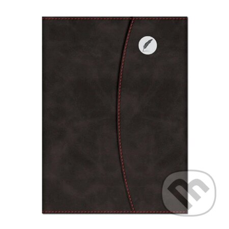 Notes Magnetic (čierny) (linajkovaný, magnetické zatváranie)