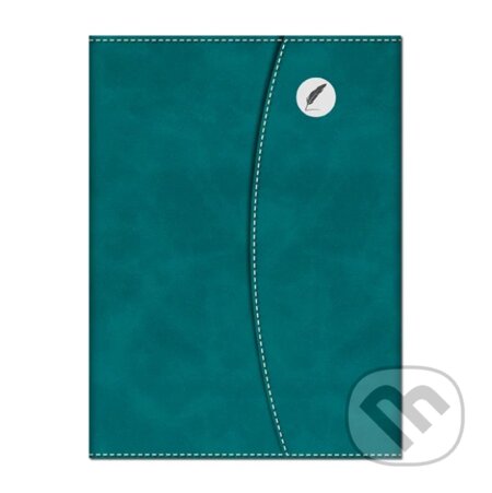 Notes Magnetic (tyrkysový) (linajkovaný, magnetické zatváranie)