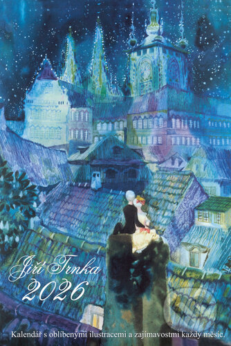Kniha Jiří Trnka 2026 - nástěnný kalendář