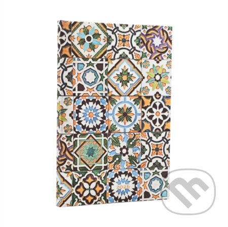 Paperblanks - týždenný diár Porto 2026 (maxi, horizontálny, elastické zatváranie)