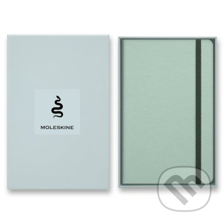 Moleskine - zápisník Snake Vegea (limitovaná edícia, stredný, linajkovaný, pevná väzba, elastické zatváranie)