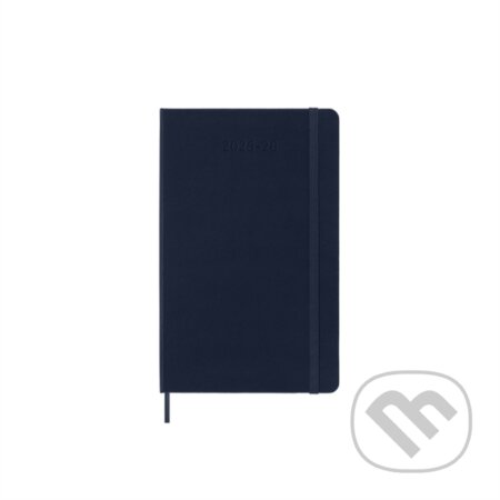 18měsíční diář Moleskine 2024 - 25 - tvrdé desky, L, týdenní modrý