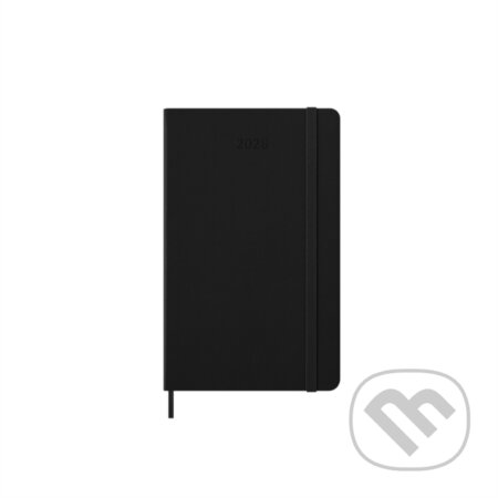 Diář Moleskine 2026 - PRO, tvrdé desky, L, týdenní, vertikální, černý