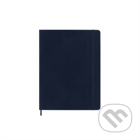 Moleskine 2026 - diář v měkkých deskách - velikost XL, týdenní, modrý