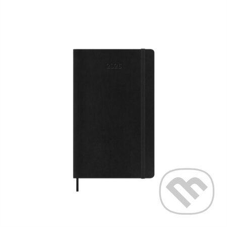 Diář Moleskine 2026 - měkké desky, L, měsíční, černý