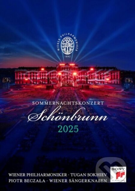 Film: Wiener Philharmoniker & Tugan Sokhiev: Sommernachtskonzert 2025 (Wiener Philharmoniker a Tugan Sokhiev) (DVD)