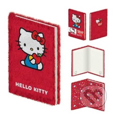 Hello Kitty plyšový blok A5 DPL10 (Merch s.r.o.)