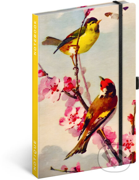 NOTIQUE Notes Kateřiny Winterové - Ptáčci – sakura