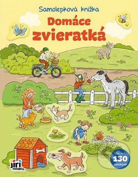 Samolepková knižka Domáce zvieratá