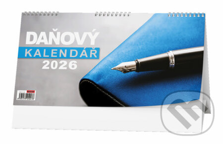 Stolní kalendář Poznámkový daňový 2025 - pracovní