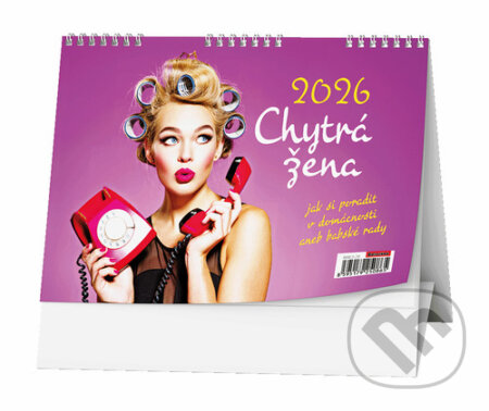 Chytrá žena 2026 - stolní kalendář (Baloušek). Baloušek, 2025
