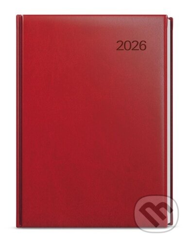 Denní diář 2026 Adam Vivella B6 bordó