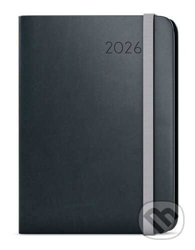 Baloušek Flexi 2026 - týdenní diář A5 - černý