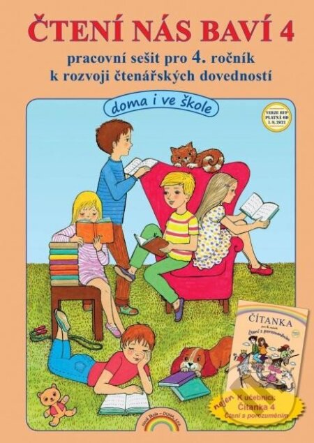 Čtení nás baví 4 (čtenářské dovednosti) - Lenka Andrýsková - kniha z kategorie 1. stupeň