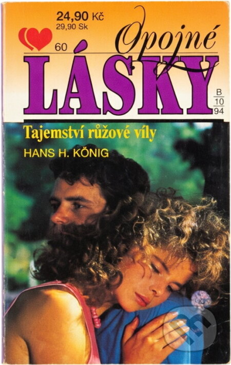 Kniha: Tajemství růžové vily (Hans H. König). Ivo Železný, 1994