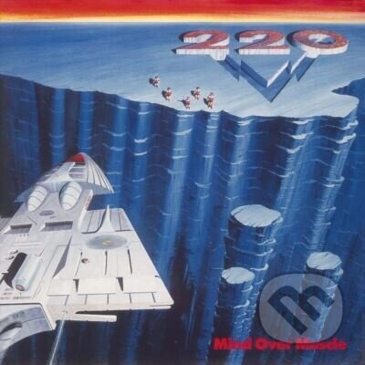 Two Hundred Twenty Volt: Mind Over Muscle (blue, white & black marbled) LP