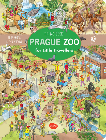 The Big Book ZOO PRAGUE for Little Travellers - Filip Škoda (ilustrátor), Alena Viltová - kniha z kategorie Naučné knihy