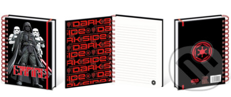 Star Wars Krúžkový blok A5 Dark Side
