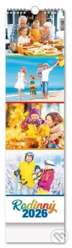 Nástenný Rodinný kalendár 2026 (kravata)