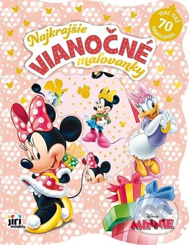 Najkrajšie vianočné maľovanky so samolepkami: Minnie